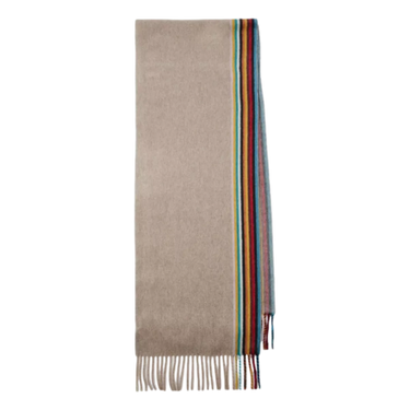 PAUL SMITH Paul Smith Scarf With 'Signature Stripe' Sand