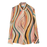 PAUL SMITH Paul Smith Women's Silk-Blend 'Swirl' Print Shirt