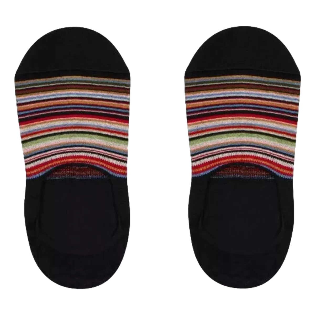 PAUL SMITH Paul Smith 'Signature Stripe' Loafer Socks Black