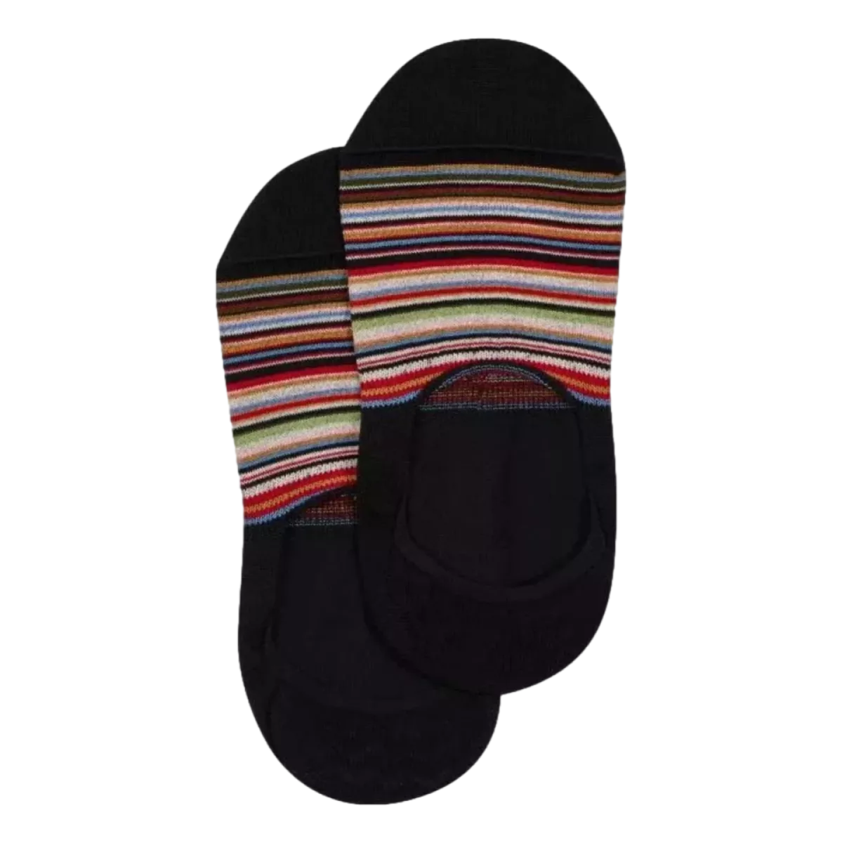 PAUL SMITH Paul Smith 'Signature Stripe' Loafer Socks Black