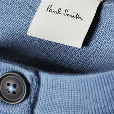 PAUL SMITH 'Signature Stripe' Cardigan - Light Blue