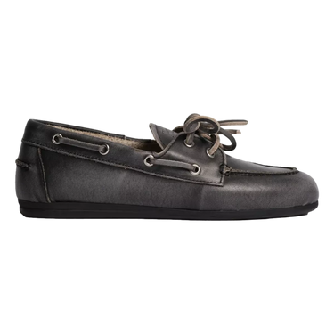 POSA Posa Boat Loafer Leather Black - Sisera