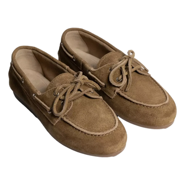 POSA Posa Boat Loafer Brushed Suede Desert Tan - Sisera