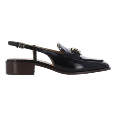 TODS Tod's Classic Mules With Heel  - Black