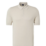 FEDELI Fedeli Cotton Pique Polo Shirt - Sand