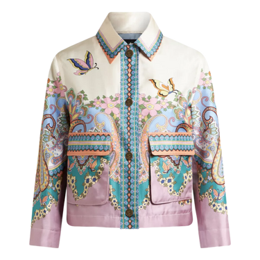 ETRO Etro Silk Cropped Jacket