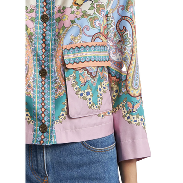 ETRO Etro Silk Cropped Jacket