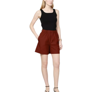 MAXMARA MaxMara Haway Cotton Short - Brique