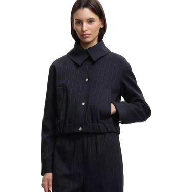 MARGAUX LONNBERG Margaux Lonnberg Anja Jas Donkerblauw Met Strepen - Sisera Laren