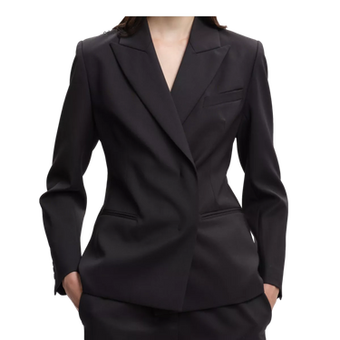 MARGAUX LONNBERG Margaux Lonnberg Harlow Blazer Zwart - Match Laren