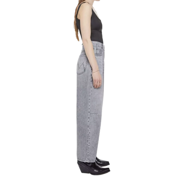 MOTHER Mother Barrel Pony Ankle Jeans Broek Lichtgrijs - Sisera Laren