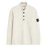 STONE ISLAND Stone Island Ivoor Half Zip Trui Ivoor - Match Laren