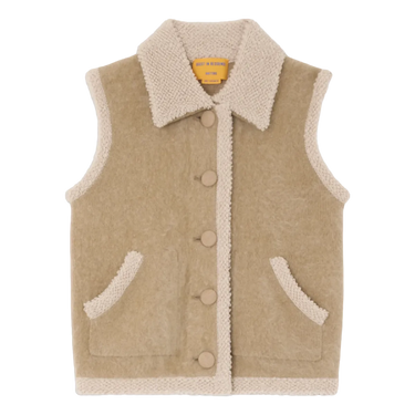 GUEST IN RESIDENCE Guest In Residence Camel Gilet