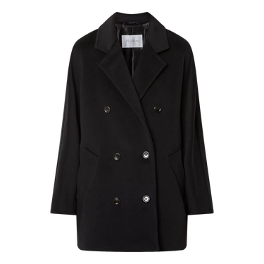 MAXMARA MaxMara Rebus Wollen Manteljas - Zwart