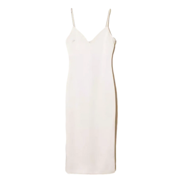 TWINSET Twinset Long Duchesse Dress - Lichtrose