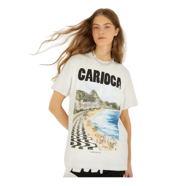 FARMRIO Farmrio T-Shirt Top Off White - Match Laren