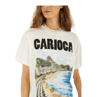 FARMRIO Farmrio T-Shirt Top Off White - Match Laren