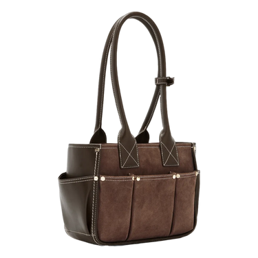GANNI Ganni Small Posy Bag - Donkerbruin