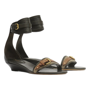 ISABEL MARANT Isabel Marant Edony Sandals - Donkerbruin