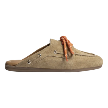 POSA Posa Boat Loafer Mule - Zand