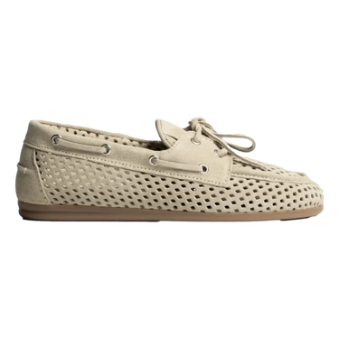 POSA Posa Boat Loafer Perforat - Zand