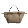 TODS Tods T Signature Shopping Bag - Taupe