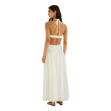 FARMRIO Farmrio Maxi Dress Wit Combi - Match Laren
