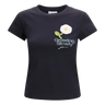 GANNI Ganni Growing Slowly T-Shirt - Zwart