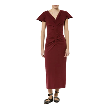 ISABEL MARANT Isabel Marant Nadra Dress - Bordeaux