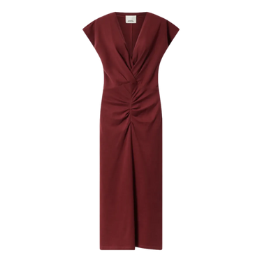 ISABEL MARANT Isabel Marant Nadra Dress - Bordeaux