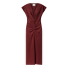 ISABEL MARANT Isabel Marant Nadra Dress - Bordeaux