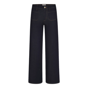 FRAME Frame Le Slim Palazzo Jeans - Donker Denim