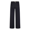 FRAME Frame Le Slim Palazzo Jeans - Donker Denim