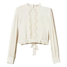 TWINSET Twinset Blouse With Floral Embroidery - Off White