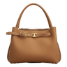 TODS Tods T Signature Handbag In Leather Mini - Donkerbruin
