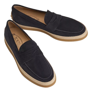 TODS Tod's Loafers Suede Navy