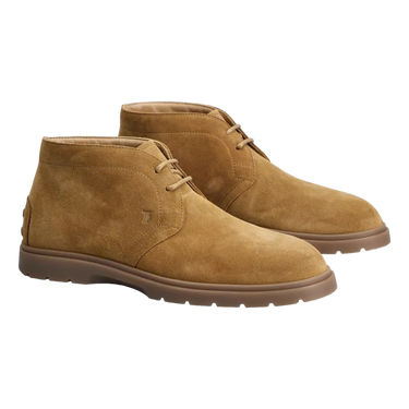 TODS Tod's Suede Boots Camel