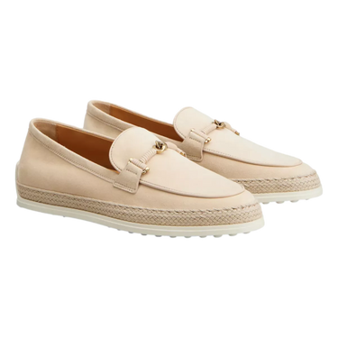 TODS Tod's Suede Loafers Sand