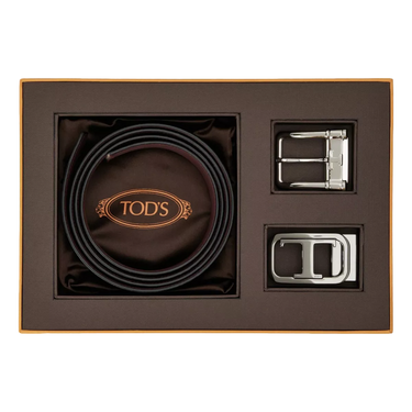 TODS Tods Box with Reversible Belt and Two Buckles