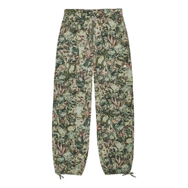 GANNI Ganni Floral Broek Met Print Groen - Sisera Laren