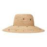PAUL SMITH Women's 'Swirl' Polka Dot Sun Hat - Natural