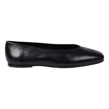 PAUL SMITH Paul Smith Leather 'Topanga' Ballet Flats Black