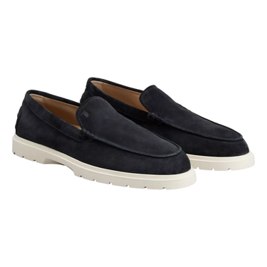 TODS Tods Slipper Loafers in Suede Marine