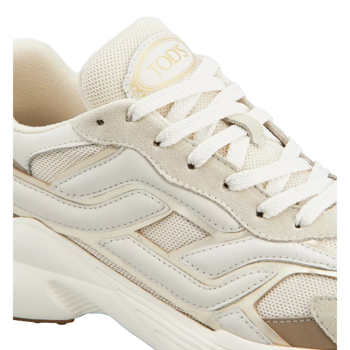 Tod's Leather Sneaker Beige - Main Image