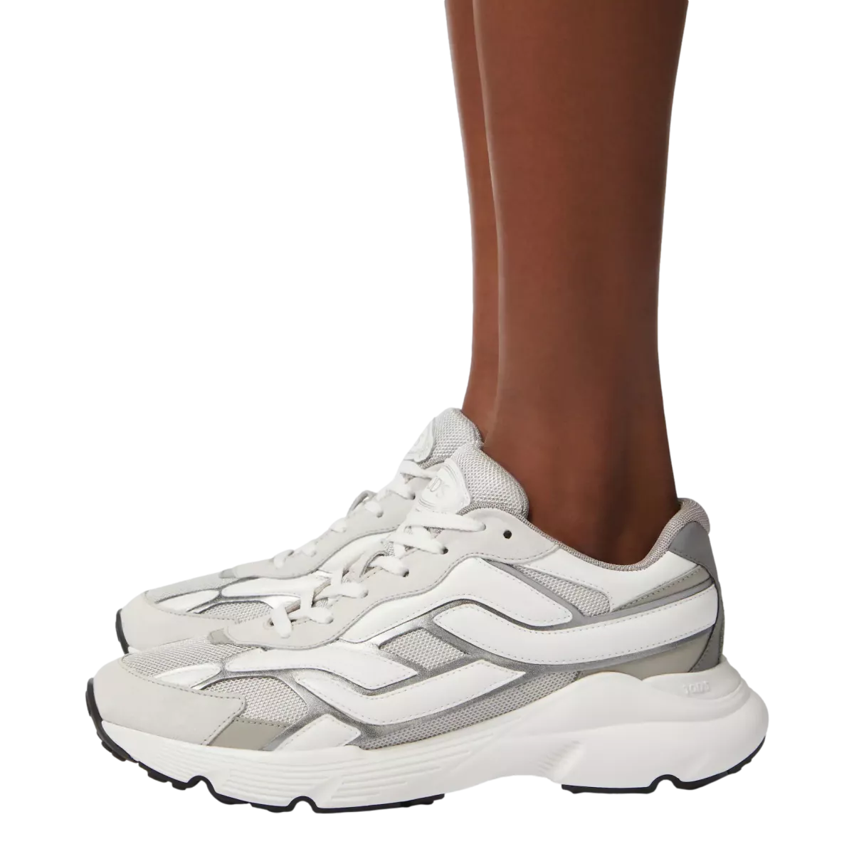 Tod's Leather Sneaker Grey – Villa Arte Tod's Leather Sneaker Grey – Villa Arte