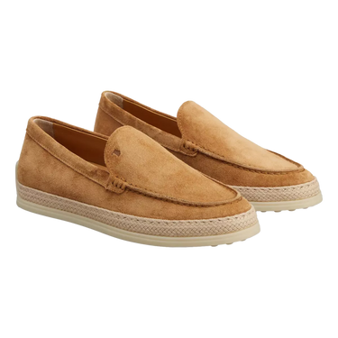 TODS Tod's Rafia Loafers - Brique