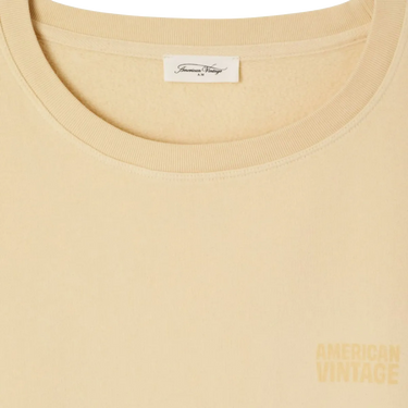 AMERICAN VINTAGE American Vintage Lemonade Trui - Lichtgeel
