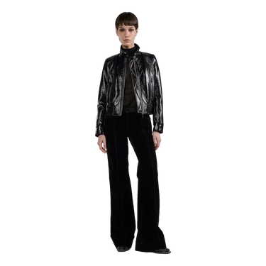 BARBARA BUI Barbara Bui Naplack Biker Jacket - Black