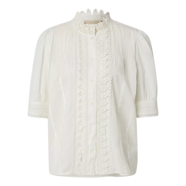 VANESSA  BRUNO Vanessa Bruno Blouse Arsenio Wit - Sisera Laren