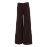 MOTHER Mother Jeans Broek- Donkerbruin